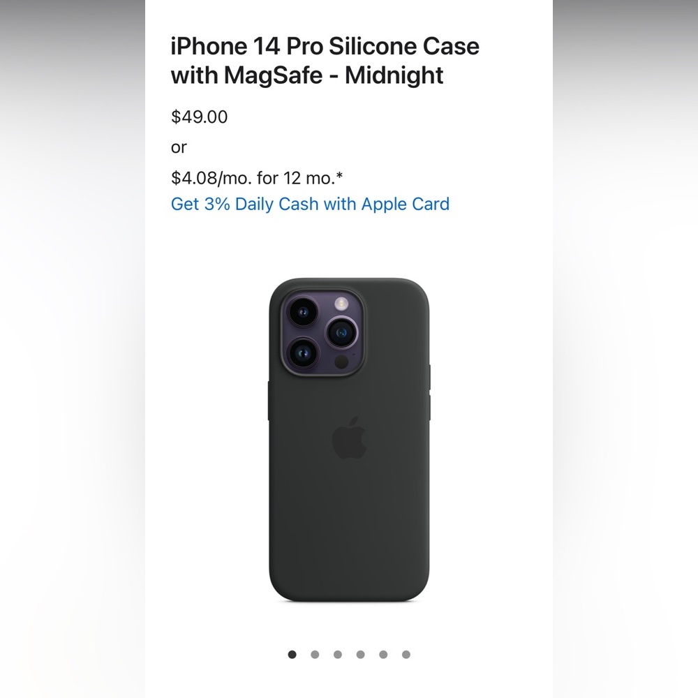 Apple iPhone 14pro Silicone Case with Magsafe